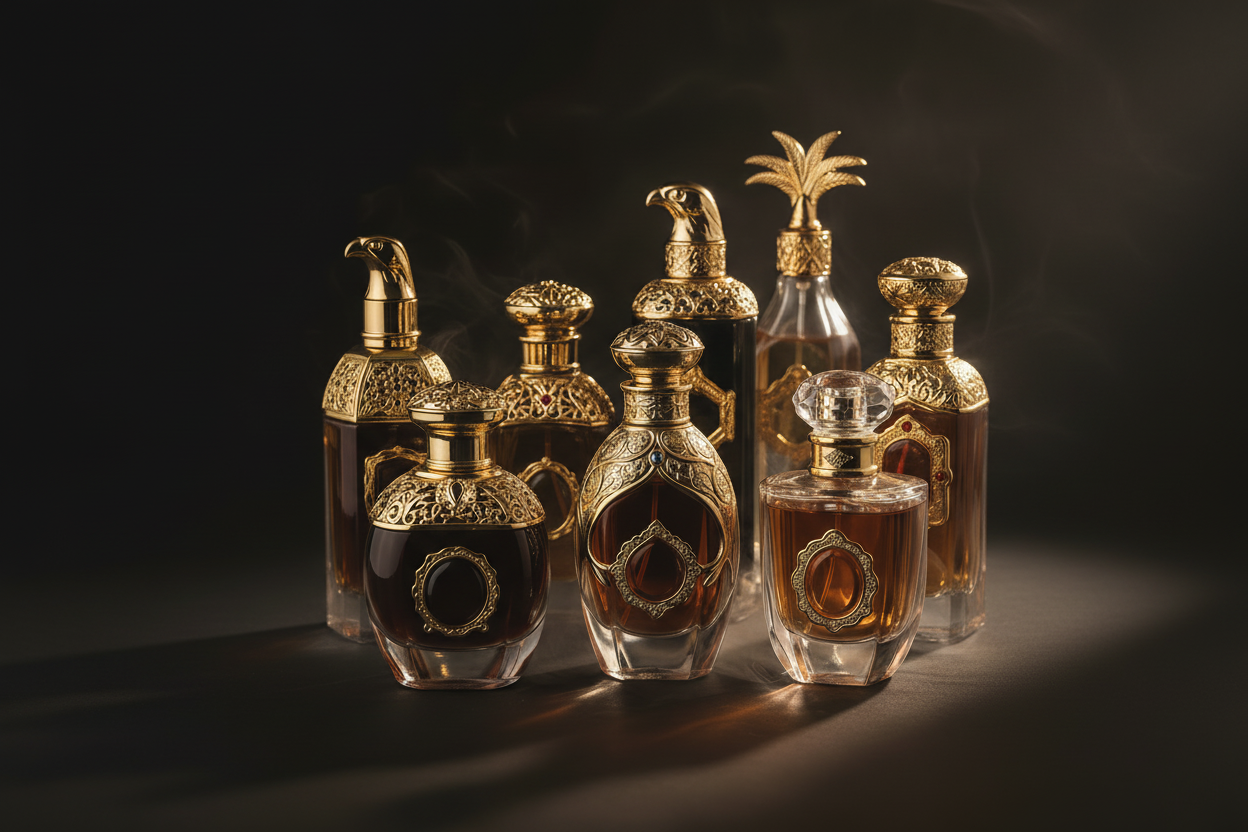 Arabische Parfumflaschen Querformat